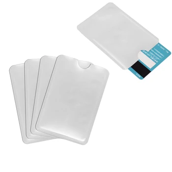 100ks/veľa RFID Tienené Rukáv Karty Blokovanie 13.56 mhz IC Ochrana Karty NFC Bezpečnosti Karty a Zabrániť tak Neoprávnenému Skenovanie