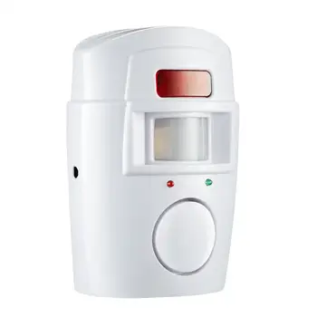 105DB Home Security Diaľkové Ovládanie PIR MP Upozornenie Infračervený Senzor Proti krádeži Alarm Detektor Pohybu Monitor Bezdrôtový Zabezpečovací Systém,+2