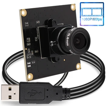 1080P 60fps Modul Kamery CMOS OV4689 Full HD Usb Mini kamera rada Windows Android, Linux, MAC USB Webkamery
