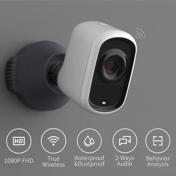 1080P Bezdrôtové Kamery Security WiFi kamera LG nabíjateľná Batéria Super HD Nočné Videnie Video Detekcia Pohybu Alarm free APP