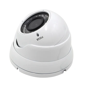 1080P Bezpečnostné Kamery CCTV 2.8-12 mm Manuálny Objektív, IR Vzdialenosti 20M anti-Vandal Kovové Dome Kamera Pre Domáce
