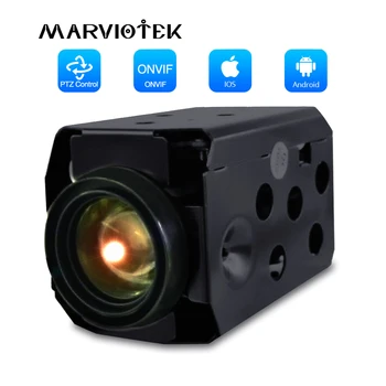 1080P ip kamera ptz 18X Zoom cctv ip kamery modul Onvif H. 264 video surveillance prenosných modul fotoaparátu pre uav videcam