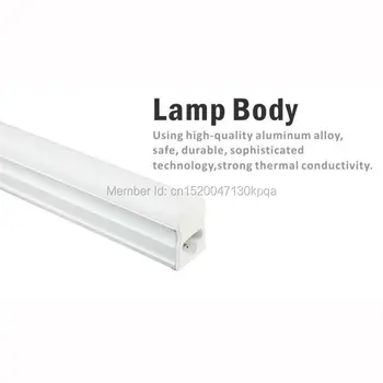 10PCS 100-110LM/W, Samsung Čip 600 mm 900 mm 1500mm 1200mm LED Trubice T5 LED Svetlo, 4 ft 2ft 3 ft 5 ft Fluorescenčná Lampa Denné svetlo