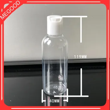 10pcs 100M Veľkú Kapacitu Kozmetika Sub-fľaša Transparentné Prázdne Lotion PET Fľaše Prázdne Kozmetické Kontajnerov Cestovná Fľaša