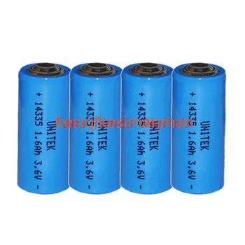 10PCS 3.6 V, 2/3AA ER14335 14335 liSOCL2 Lítiová batéria bunky 1600mah PCL suché primárne batérie vymeňte za TADIRAN TL-4955