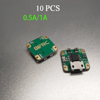 10PCS 3,7 V 1S Lipo Nabíjačku Doske Modulu 0,5 A 1A Mini Plnenie Dosku Micro USB DIY Dielov pre RC Čln/Lietadlo Lítiová Batéria