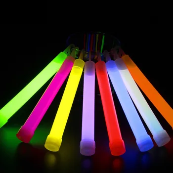 10pcs 6inch pre Priemyselné použitie Žiara Palice, Svetlo Stick Strany Camping Núdzové Osvetlenie Glowstick Chemické Fluorescenčné EIG88