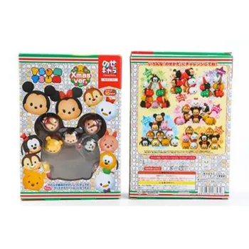 10PCS Disney Mickey A Minnie Medvedík Pú TSUM TSUM Mini Anime Obrázok Steh Cartoon Dieťa Deti Izba Dekor Toy Story Bábika