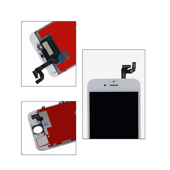 10PCS Dotykový LCD Displej Trieda AAA Pre iPhone 6S LCD Náhradné & Dotykový Displej Digitalizátorom. Montáž Displej s 3D Dotyk DHL Zadarmo