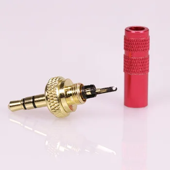 10pcs Mini Jack 3.5 mm, 3 Pól Stereo Jack Plug Skrutku Lock Spájkovanie Audio 3 Pin 3,5 mm Konektor pre DIY Stereo Slúchadlá Slúchadlá
