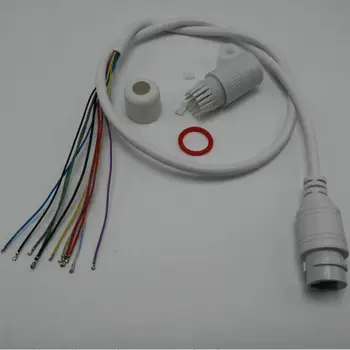 (10PCS) Nepremokavé POE LAN kábel pre CCTV IP kamera rada modul s nepriepustným konektor, Jeden stav LED Doprava Zadarmo