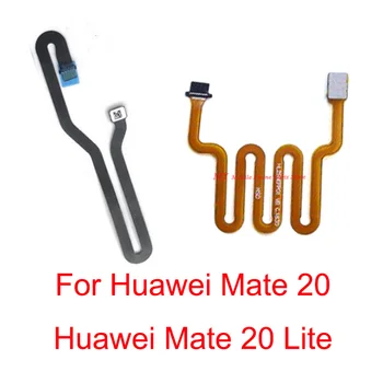 10PCS Nové Späť Domov Snímač Odtlačkov prstov ID Dotykový Konektor Flex Kábel Pre Huawei Mate 20 / Mate 20 Lite Mate20 Mate20lite