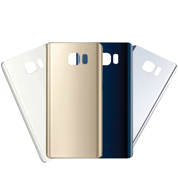 10pcs Nový Zadný kryt Batérie Náhradné Pre Samsung Galaxy Note5 Poznámka 5 N920 N920F Späť Sklo Bývanie Kryt + Nálepka