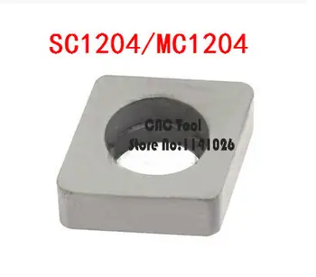 10PCS SC1204/MC1204 Tvrdej zliatiny Podložka sústruh nástroj držiak,Vhodný pre MCLNR/MCKNR/MCGNR/MCMNN/MCBNR/MCSNR,VLOŽTE JE CNMG1204