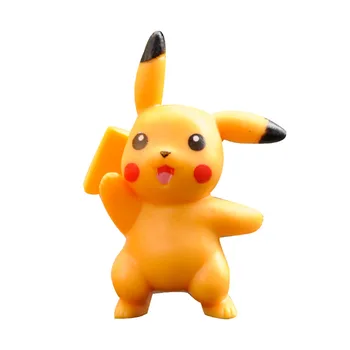 10pcs/set Mini Pokémon Pikachu Údaje Akciu, Hračky pre Deti, Darčeky Japonskom Anime Bábiky