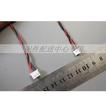 10pcs/súbor Univerzálnej Podsvietenie LED Pásy Predlžovací Kábel Konektor Adaptéra Drôt PH2.0 4Pin na 6Pin 1.0 mm Priestor 350 mm