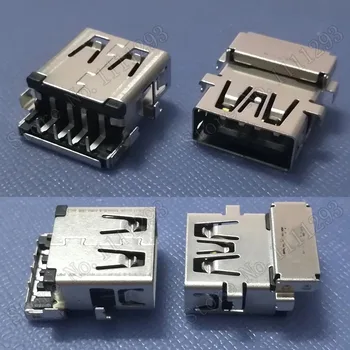 10pcs/veľa 2.0 USB Port Jack Konektor pre Lenovo B40-30 E40-30 G40-30 G40-70 B50 B50-30 G50 G50-45 G50-70 G50-80 G70-80 Z50-70