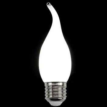 10Pcs/veľa E 27 E14 LED Sviečka žiarovka AC 220V svetla led luster lampu, Sviečku Žiarovky 4 W Žiarovky Dekorácie Svetelné Úspory Energie