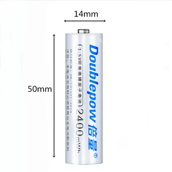 10pcs/veľa Nových 1,5 v 2400mWh AA nabíjateľné batérie USB AA nabíjateľné lítiové batérie, rýchle nabíjanie cez Micro USB kábel