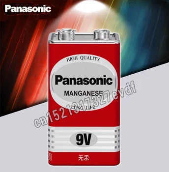 10PCS/VEĽA Originálne Panasonic Greencell PP3 6F22 6LR61 MN1604 9V Blok Ťažkých Cell Batéria