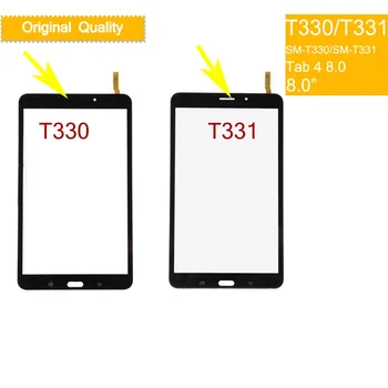 10pcs/veľa originálnych Dotykový displej Pre Samsung Galaxy Tab 4 8.0 SM-T330 T330 SM-T331 T331 Dotykový Displej Digitalizátorom. Sklenený Dotykový Panel