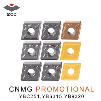 10pcs/veľa propagačné spekané karbidy vložky CNMG 120408 CNMG120404 CNMG120408 oceľ nehrdzavejúca ZCC pôvodné cnc sústružnícke nástroje