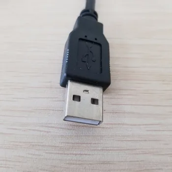 10pcs/veľa USB 2.0 Typu mužmi Dosky Montáž pomocou Skrutiek Údaje Predlžovací Kábel 50 cm Čierna pre Priemyselné riadiace Podvozku