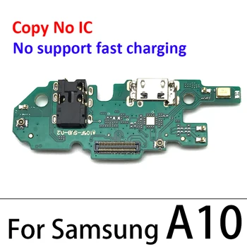 10Pcs/Veľa, USB Nabíjací Port Rada Flex Kábel, Konektor Pre Samsung A10 A10S A20 A20S A21S A30 A30S A40 A50 A50S A750 Micro