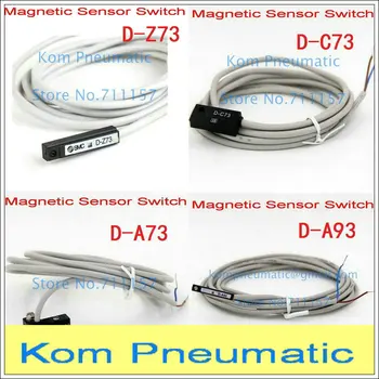 10X SMC Typ D-A73 D-A93 D-C73 D-Z73 D-A54 Pneumatické Vzduchu Valec Magnetické Jazýčkové Prepínač Proximity Senzor, Indikátor LED