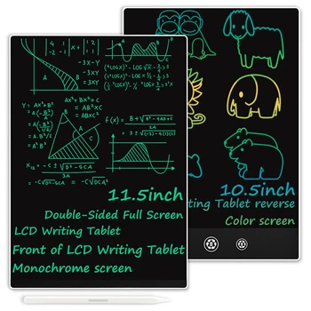 11.5/10.5 Palcový obojstranné Ultratenké Celej Obrazovke LCD Písanie Tablet Zabudované Magnety Dual-screen Doska s Oceľovou Magnetické Perá
