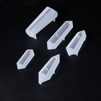 11 Ks/Set Prívesok Silikónové Formy DIY Crystal Epoxidové Plesne Visí Ozdoby, Takže