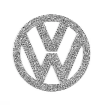 111mm Diamond Bling Drahokamu Zadné Veko Kufra Znak, Odznak Kryt Nálepky Výzdoba pre VW Volkswagen Polo-2018