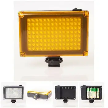 112 LED Video Svetlo Stmievateľné Fotografické Lampa Pre Videokamera Štúdio