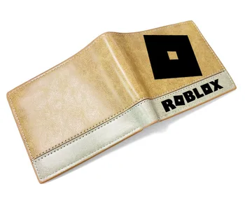 12*10*2cm Roblox virtuálnom svete študentov unisex kožené dvojitý záhyb peňaženky móda krátkych karty taška mince kabelku chlapec darček k narodeninám