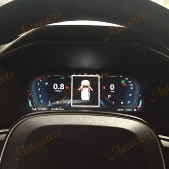 12.3 Palcový Android 9.0 Meter Obrazovke Auto Panel Nástroja Displej Pre Toyota RAV4 RAV-4 2019 2020 Multimediálny Prehrávač Headunit
