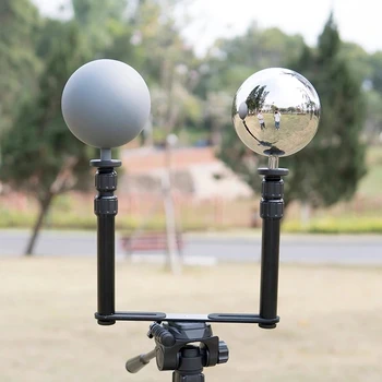 12.6 cm Profesionálny Fotoaparát Reflektor z Nehrdzavejúcej Ocele Duté Gule VFX Chrome Loptu