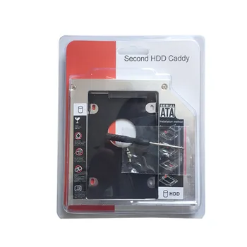 12.7 mm, SATA 2. Pevný Disk SSD HDD HD Caddy Adaptér Bay pre DELL Inspiron 15R N5010 M5010(Dar Optickej jednotky rámu )