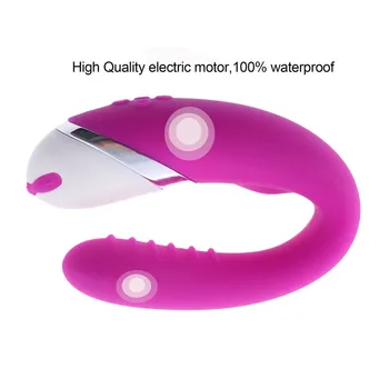 12 Rýchlosť Nepremokavé sexuálnu Hračku pre Pár Silikónové G-Spot Vibrátor USB Nabíjateľné Stimuláciu Klitorisu Masér Dospelých Produkt dildo