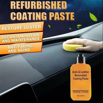 120ml Kožené Repair Cream Automobilový priemysel Interiér Auto a Kožené Zrekonštruovaný Povlak Vložiť Údržba Kožené Renovácie Cleaner