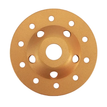 125 mm Diamantové Brúsne Koliesko Disk Misy Tvare Brúsenie Pohár Betón Žula Kamenné Nástroje, Keramika