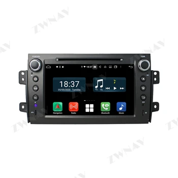128G DSP Carplay Android 10 Obrazovkou, DVD Prehrávač pre SUZUKI SX4 2006 2007 2008 2009 2010 2011 2012 GPS, WiFi, Auto Rádio Stereo Jednotky