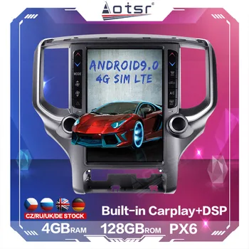 128GB Multimediálne Tesla Android Pre Dodge RAM 2018 2019 2020 Auto Multimediálne Rádio Prehrávač Auto GPS Navigácie DSP Carplay 4G SIM