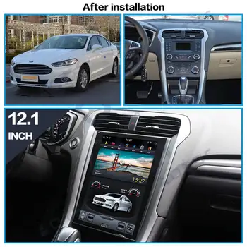 128GB Tesla Obrazovke Android, 9.0 Auta GPS Navigácie Pre Ford Mondeo Fusion MK5 2013+ Auto rádio magnetofón vedúci jednotky multimediálne