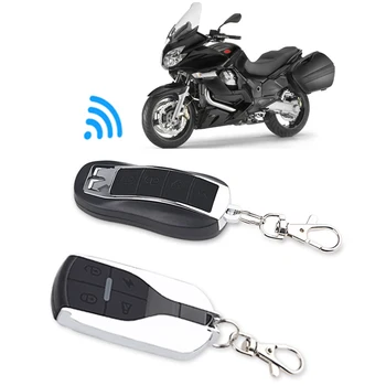 12V Motocyklový Alarm Moto Anti-theft Bezpečnostný Alarm Systém Skúter 125db Diaľkové Ovládanie Motora Štart Keyless Entry Anti-line Rez