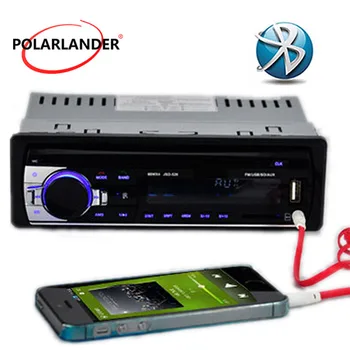 12V Nové autorádio JSD520 Stereo Bluetooth Diaľkové Ovládanie Nabíjačke telefónu, USB/SD/AUX-IN, MP3 Prehrávač 1 DIN In-Dash Audio