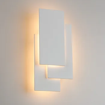 12W LED Steny Sconces Osvetlenie vnútorné Nástenné Svietidlo Namontované na Čítanie Hliníkové Zdobia Steny Sconce spálňa LED Nástenné svietidlo