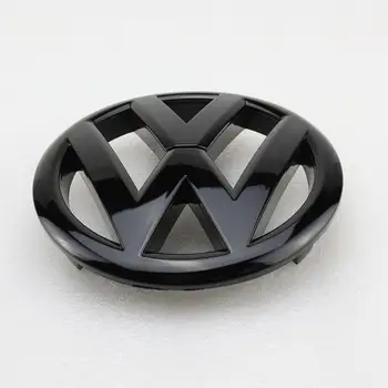 135 mm Lesklý Čierny Predný Gril Odznak Náhradný Znak Auto Logo vhodné pre VW Volkswagen Golf MK6 2009 2010 2011 2012