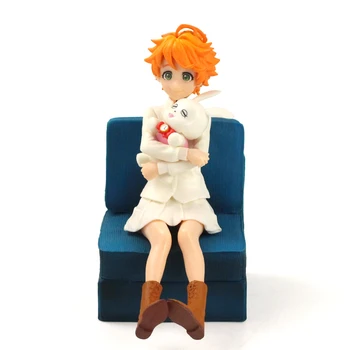 14 cm Anime Obrázok Zasľúbenej krajiny nekrajiny Emma Norman Ray Voľný Čas Verziu PVC Akcie Obrázok Hračky