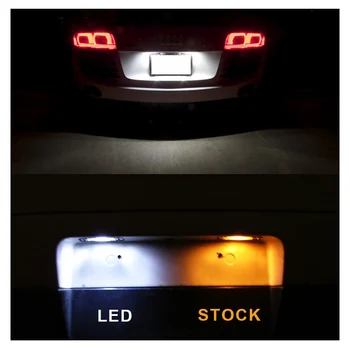 14pcs Biele LED Svetlo Stropné Žiarovky Interiéru Auta vhodný Pre Rokov 2007-2016 2017 Chevrolet Suburban Tahoe Mapu špz Lampa