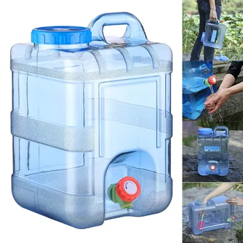 15 L Pitnej Vody Vedro s Kohútik 15 L Plastové Prenosný Kontajner Recyklovateľné